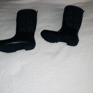 Coach tall rainboots